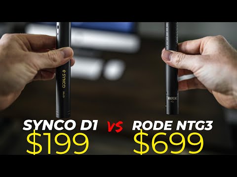 Rode NTG3 vs. Synco Mic D1 Review AND Test