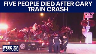 Five people died after Gary train crash