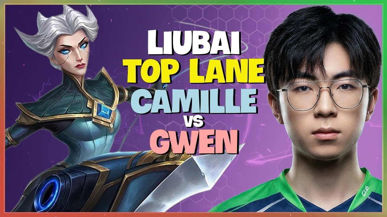 Rank 1 Camille : This Dude is WRECKING the Gwen Matchup in Super Server - Engsub