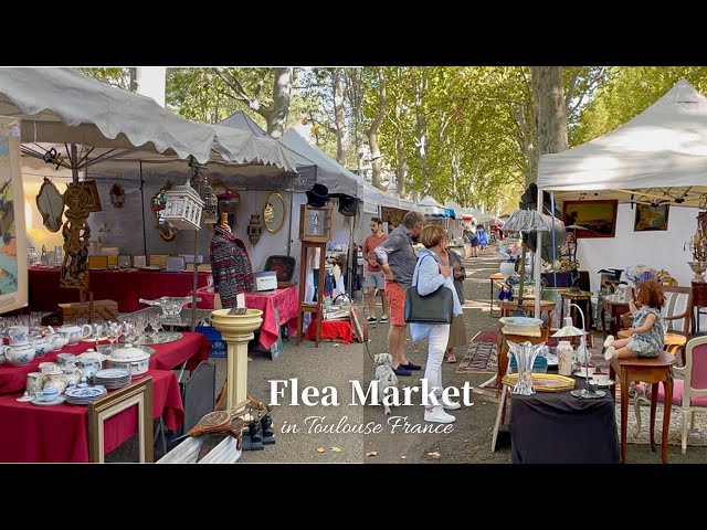 Shopping at a French Flea Market 🍃 | Purchases | Antique