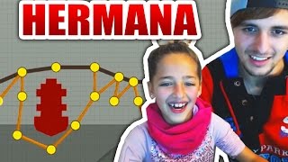 Jugando CON MI HERMANA a Poly Bridge y más!