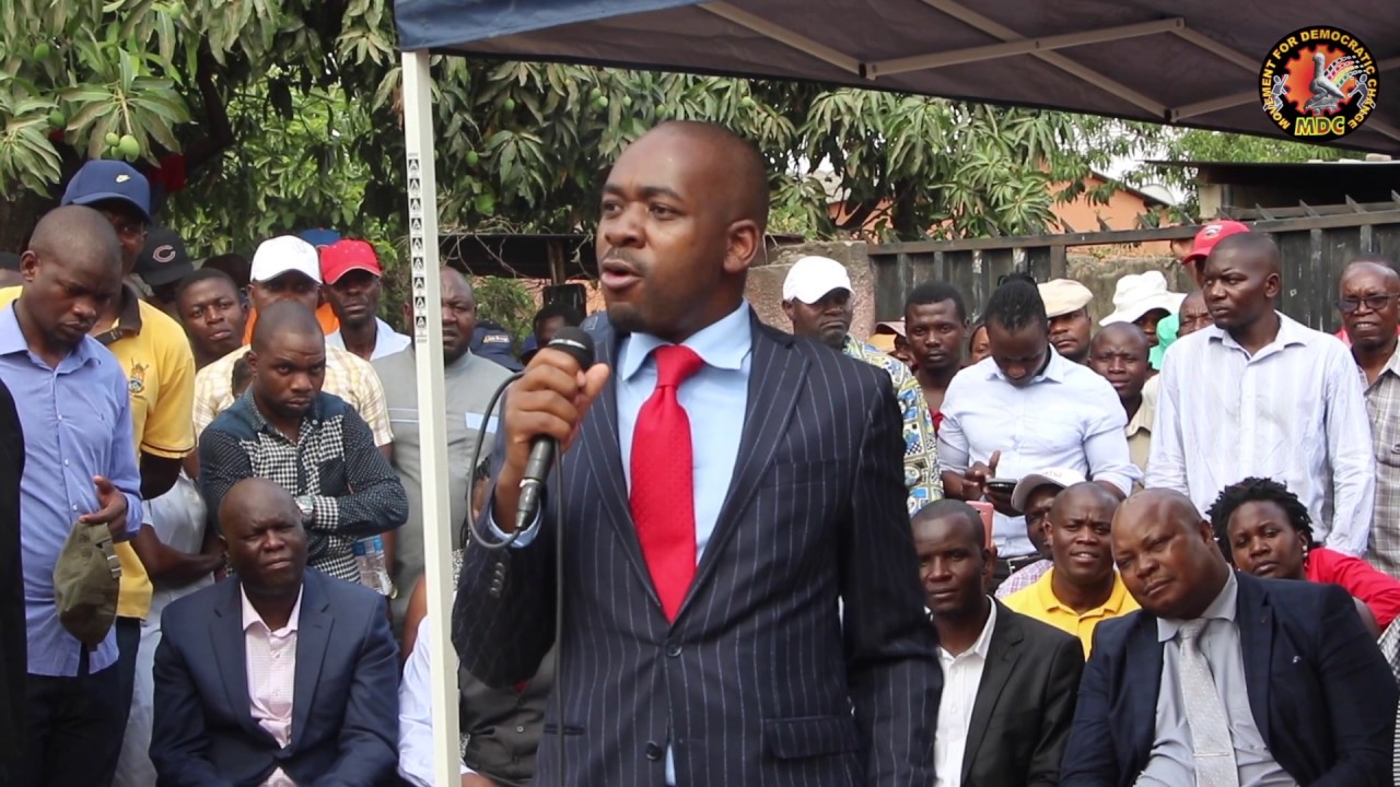President Chamisa's speech at Hilton Tamangani's funeral