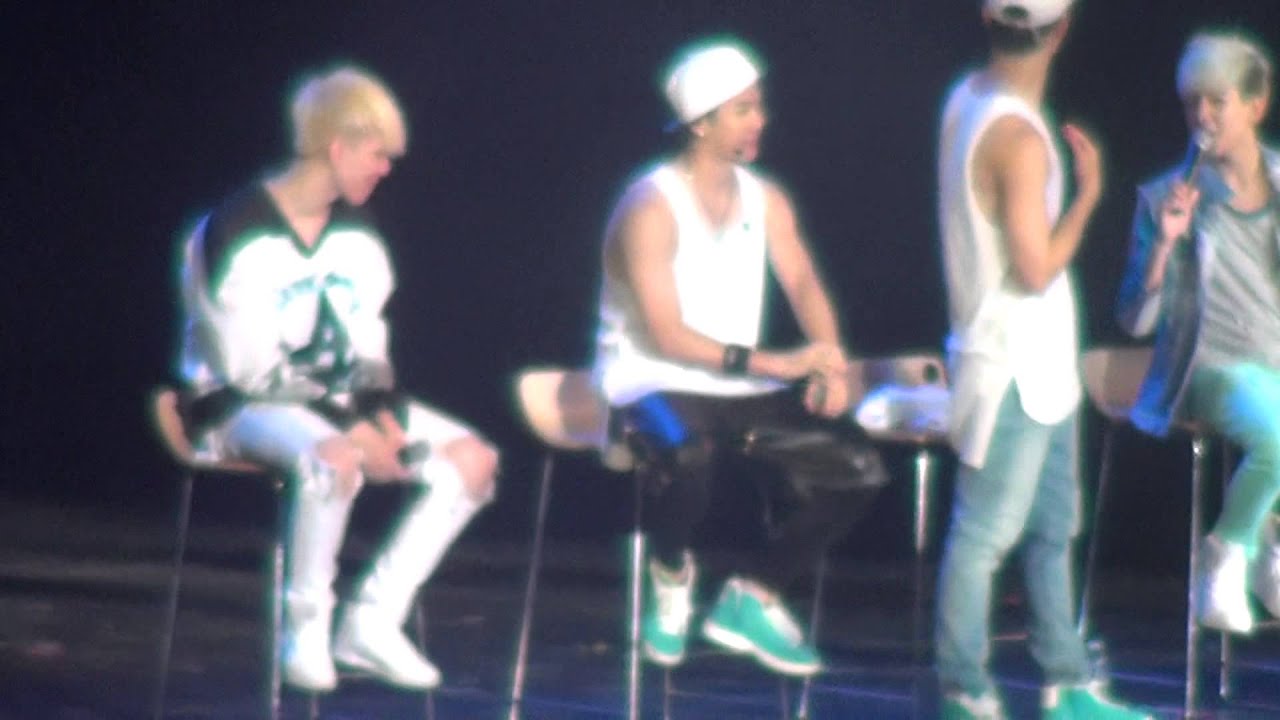 FANCAM 140823 GOT7 @Tofu Music Festival - talk 3 + Forever Young  Bounce