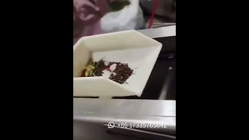 Manual Weighing French Fries Samosa Granule Bucket Chain Packing Machine