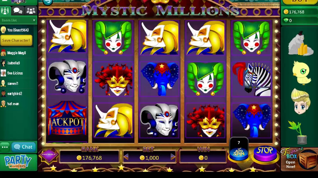 MYSTIC MILLIONS MILIONS VEGAS WORLD ONLINE SLOT MACHINE penny slot