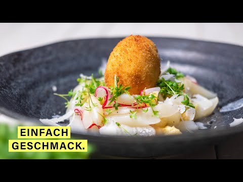 SPARGELSALAT REZEPT mit gebackenem Ei | Vorspeise Ostermenü | einfachgeschmack