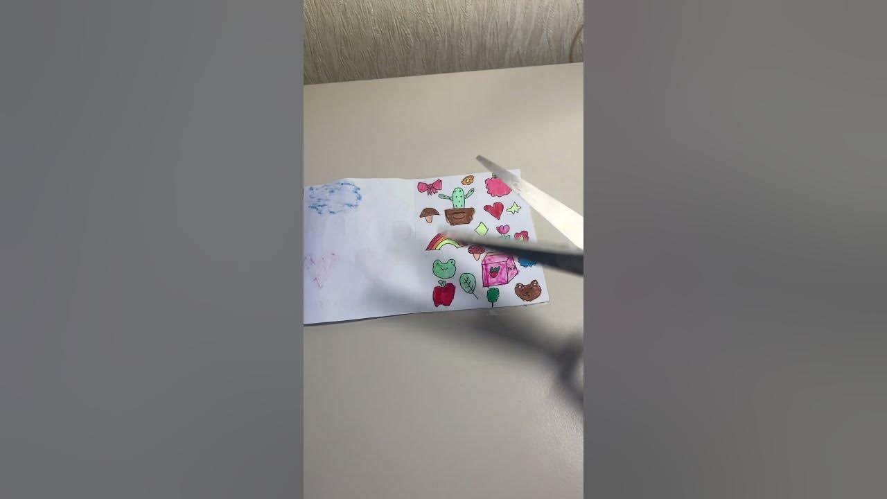 Раскрашиваю стикер бук 🌈 #handmade - YouTube