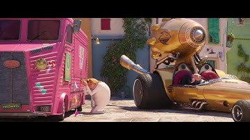 Gru and Dru stealing candy scene (Despicable Me 3 2017)