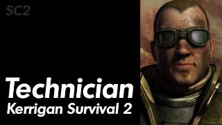 Starcraft 2 - Kerrigan Survival 2 - Technician - Ep 841 (Didn't find the balance of Tower to Eco)