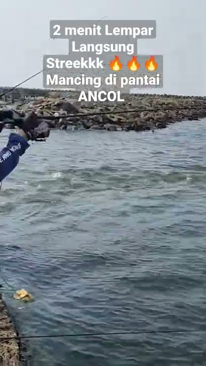 cuma 2 menit Lempar Langsung Strekkk Gokilzzz 🔥| Pantai Ancol