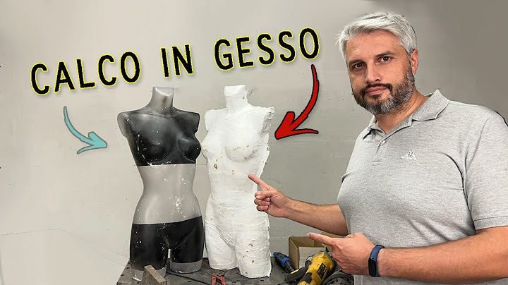 realizzare un calco in gesso