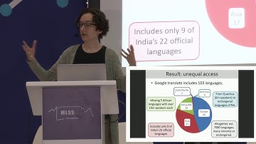Sharon Goldwater Speech and language processing for low resource languages