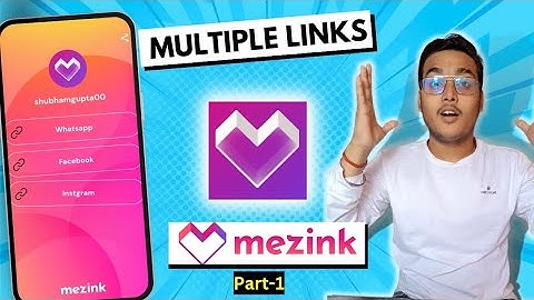 How to use Mezink for creating Multiple links | Mezink Mastery | Multiple links instagram