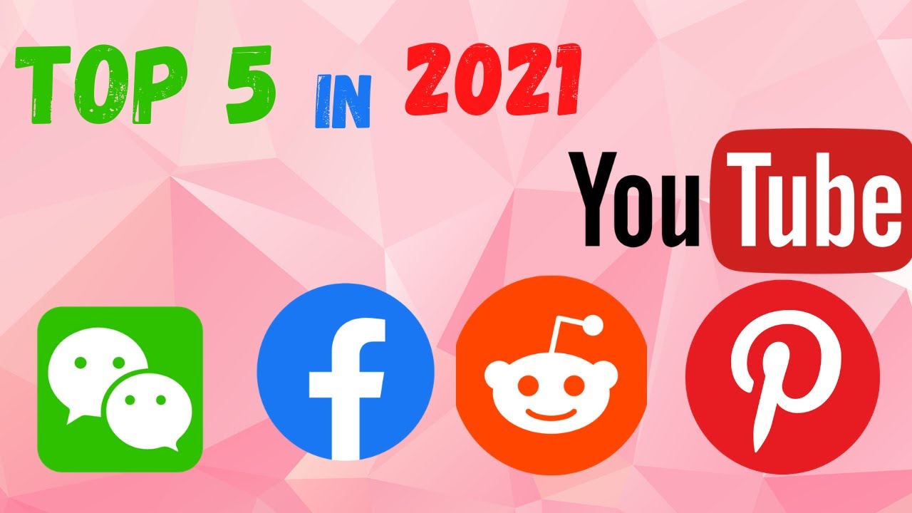Top 5 Social Media Apps in 2021 Explained in One Video