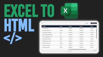 Convert Excel to a Responsive HTML Table – Easy No Code Tutorial