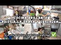 COCINA PEQUEÑA|RESULTADOS GRANDES| Limpieza y Organización de una cocina pequeña estiloINFONAVIT