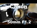 Canon 50mm F1.2(L39)の開放F1.2〜F22の作例比較 HD 1080p - YouTube