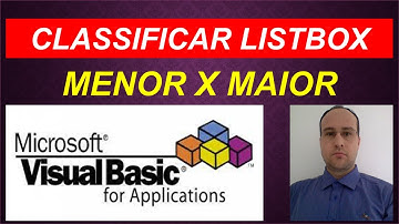 Classificar Listbox Excel VBA por Número - Ordem Crescente ou Decrescente