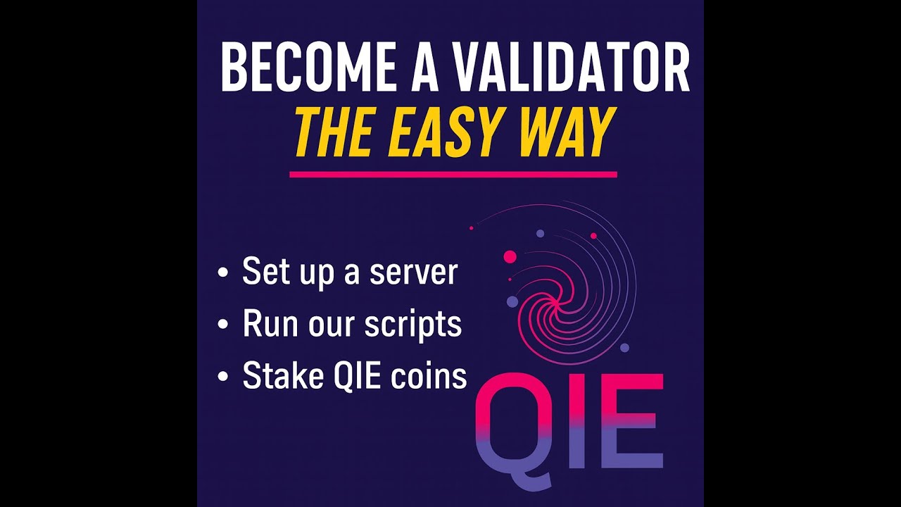 Become a QIE Blockchain Validator – Earn Passive Income & Secure the Future  of Blockchain