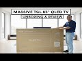 85 inch ka Cinema Hall! 🎥 TCL 85P8K QLED TV Review #virel 