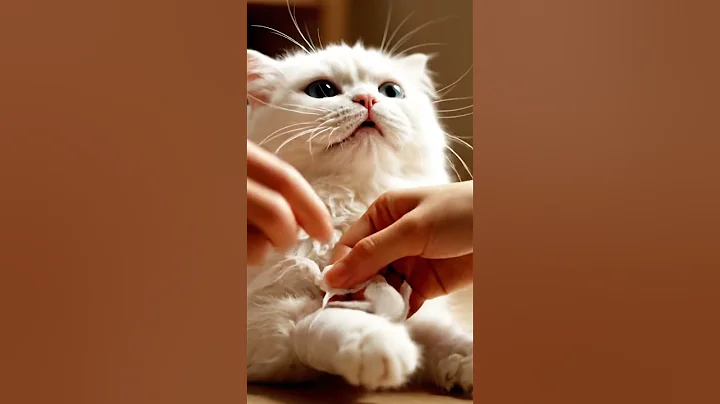 Video 11678171: white fluffy persian cat, eyes white persian cat, persian cat gently, beautiful white persian cat, white persian cat blue