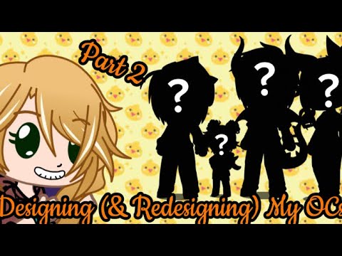 Designing (& Redesigning) My OCs Part 2 - YouTube