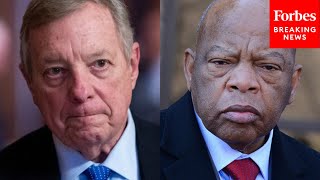 'We Must Defend Our Democracy': Dick Durbin Promotes Voting Rights Act In Honor Of John Lewis
