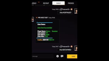 FREE FIRE GUILD BOT 😎 | UNLIMITED FF ACCOUNT LIKE BOT TELEGRAM 😎