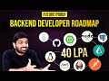 Land your first job as a backend developer using this backend development roadmap 