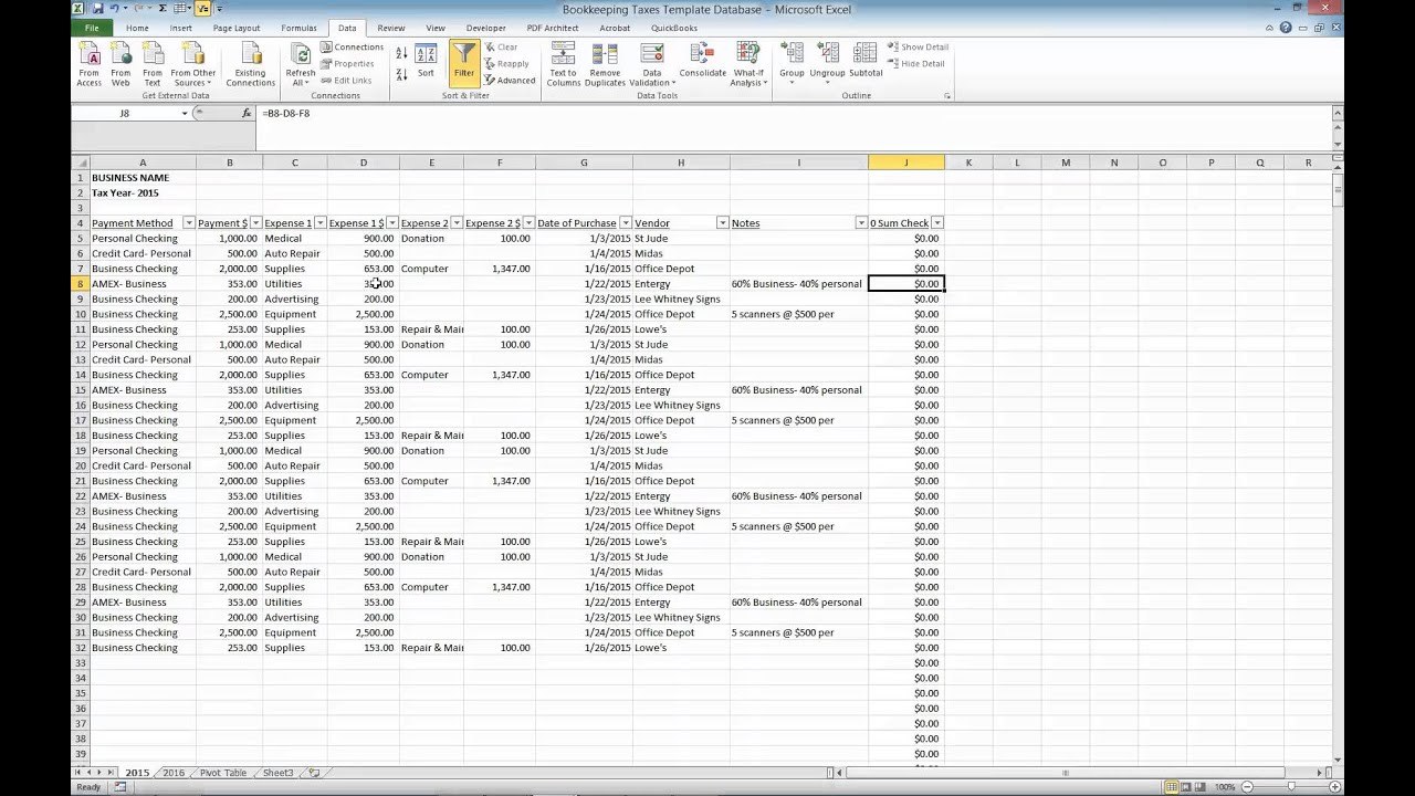 Bookkeeping methods for do it yourself clients accountant recommended