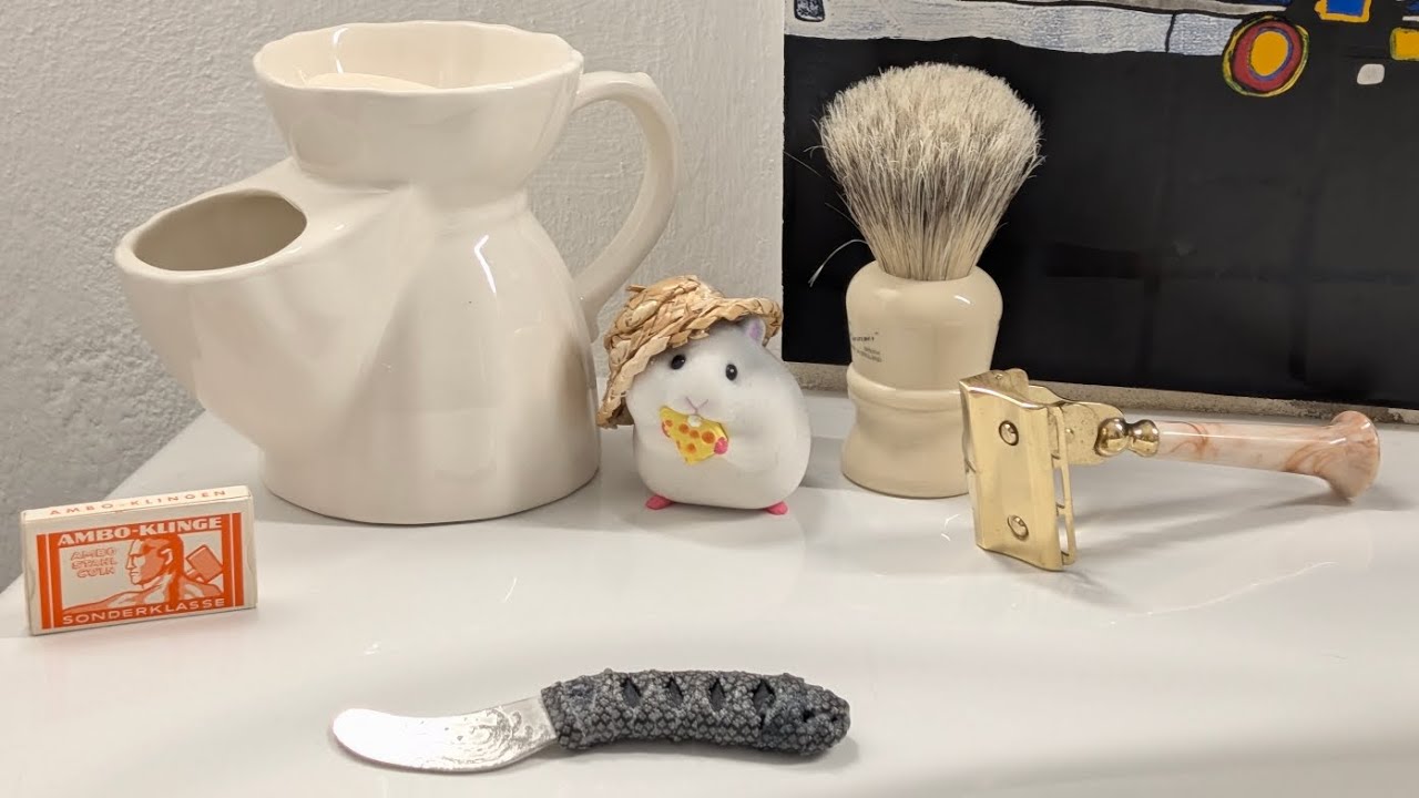 Tempo Rasierhobel - 100 Jahre alt - Vintage-Rasur 