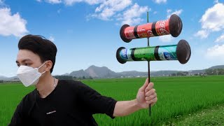 How to Make an Extremely Loud Styrofoam Kite Flute || TH Vlogs
