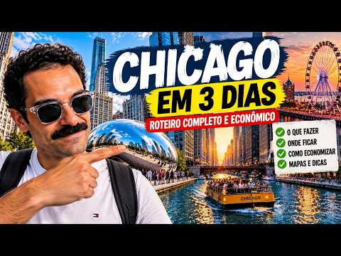 Como viajar barato para Chicago? Roteiro de 3 dias