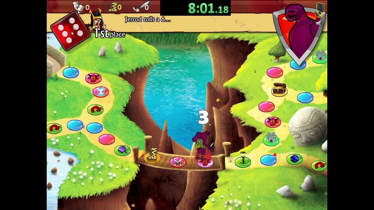 Speedrun Swords and Sandals 4,  4 players  100%  1h 46m 57s wr