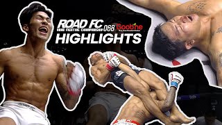 굽네 ROAD FC 068 KO 모음 [굽네 ROAD FC 068 HIGHLIGHTS]