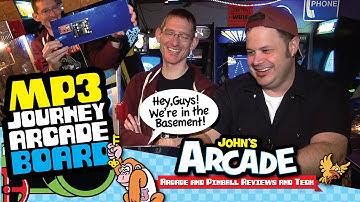 Repro Journey Arcade Cassette Interface Board and MP3 Mod Review and Install with Adam!