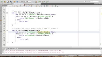 CSI3203 Lab 6  - Adding Save Functions to our JavaTextEditor