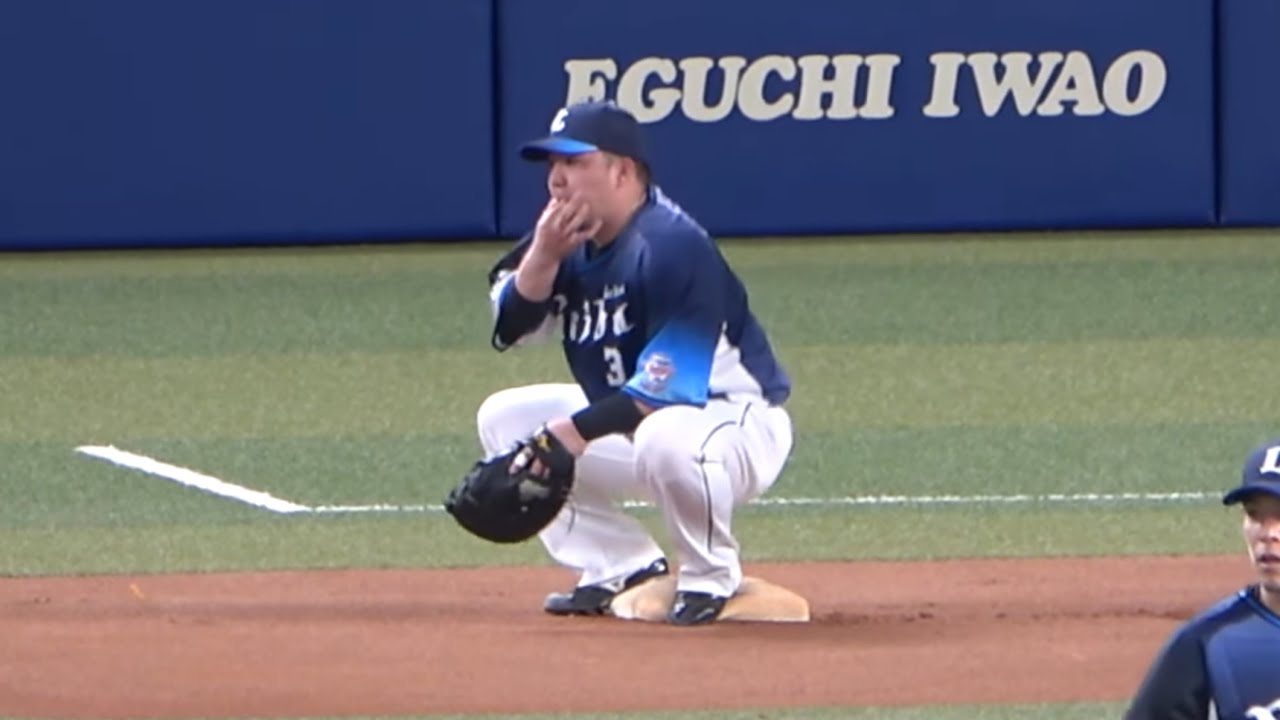 周囲にいる皆が振り向く大音量でドーム全体に響き渡る山川の沖縄流指笛 (2022/05/24)