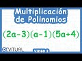 Multiplicación de Polinomios | Video 2