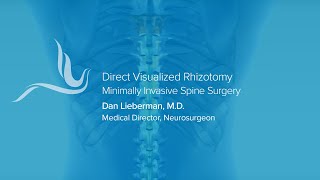 Information Best Practice Health | Direct Visual Rhizotomy (DVR) Explained Update