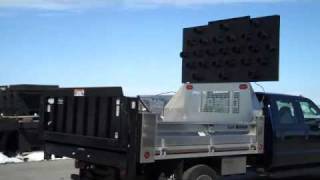 Bert's Truck Equipment Arrow Board Lift