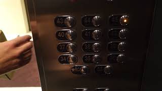 ULTRA FAST Otis Elevonic 411M Traction Elevators (High Rise Main) at Place Victoria, Montreal, QC