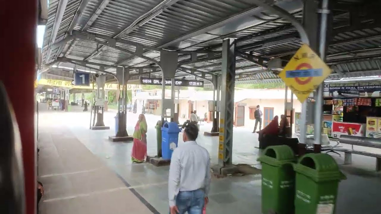 Merta Road Railway Station Electrification View |