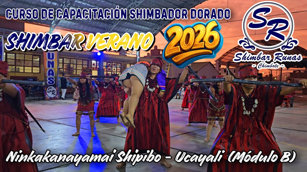 Ninkakanayamai Shipibo ⚒️ (Módulo B) [Curso de Capacitación Shimbador Dorado] Shimbar Verano 2026 🇵🇪