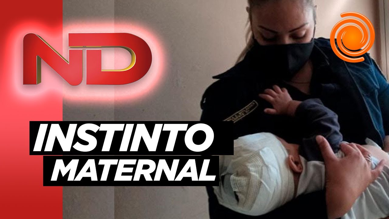 Una policía amamantó al bebé herido con un tenedor: “Me di cuenta que necesitaba la teta