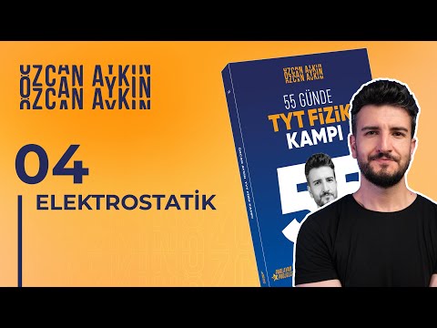 55 Günde TYT Fizik Kampı | 20. Gün | Elektrostatik - 4 | İletken ve Yalıtkanlar, Topraklama | 2024