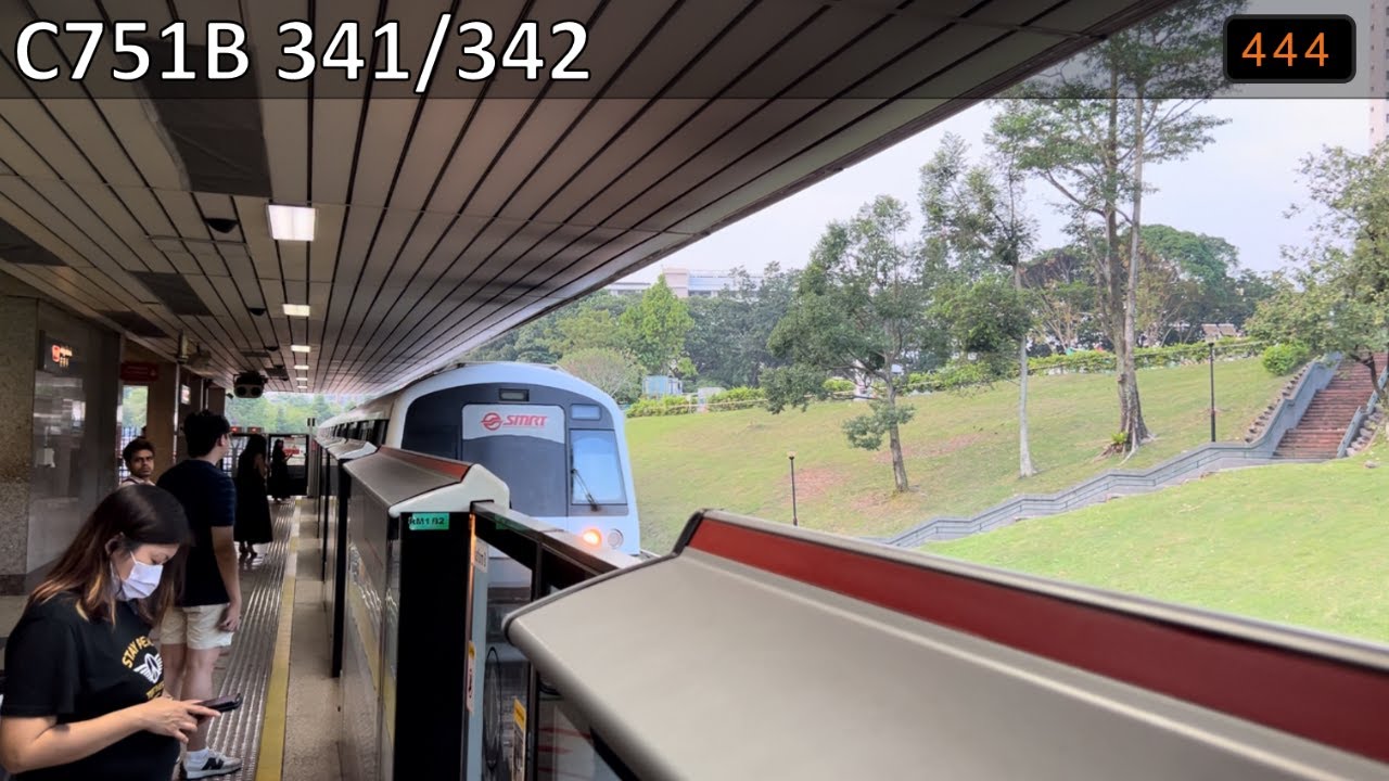 [Retired][SMRT] KNS C751B ~ 341/342 ~ Arriving Ang Mo Kio - YouTube