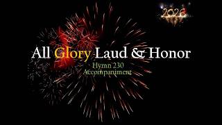 All Glory Laud And Honor  Christian Gospel   Hymn 230  Minus One  Karaoke