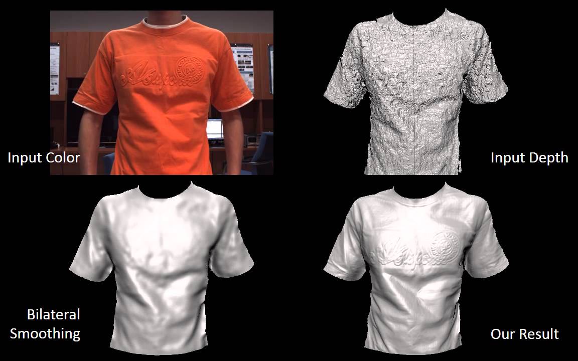 High Quality Shape from a Single RGB-D Image under Uncalibrated Natural Illumination, ICCV 2013