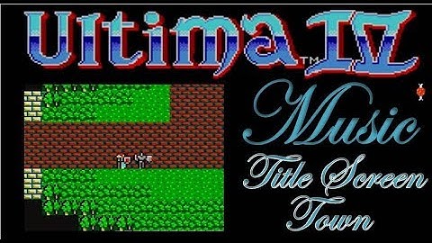 Ultima IV: Quest of the Avatar | Sega Master System Music | - Title Screen and Towns